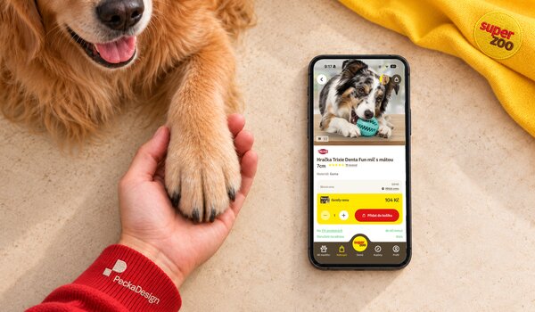 Spustili jsme mobilní aplikaci Super zoo! Plnohodnotný e-shop v kapse, který zná vašeho mazlíčka