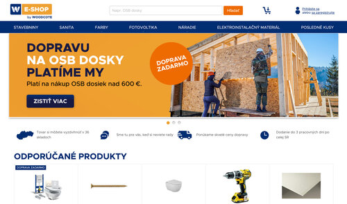 Náhled Woodcote eshop
