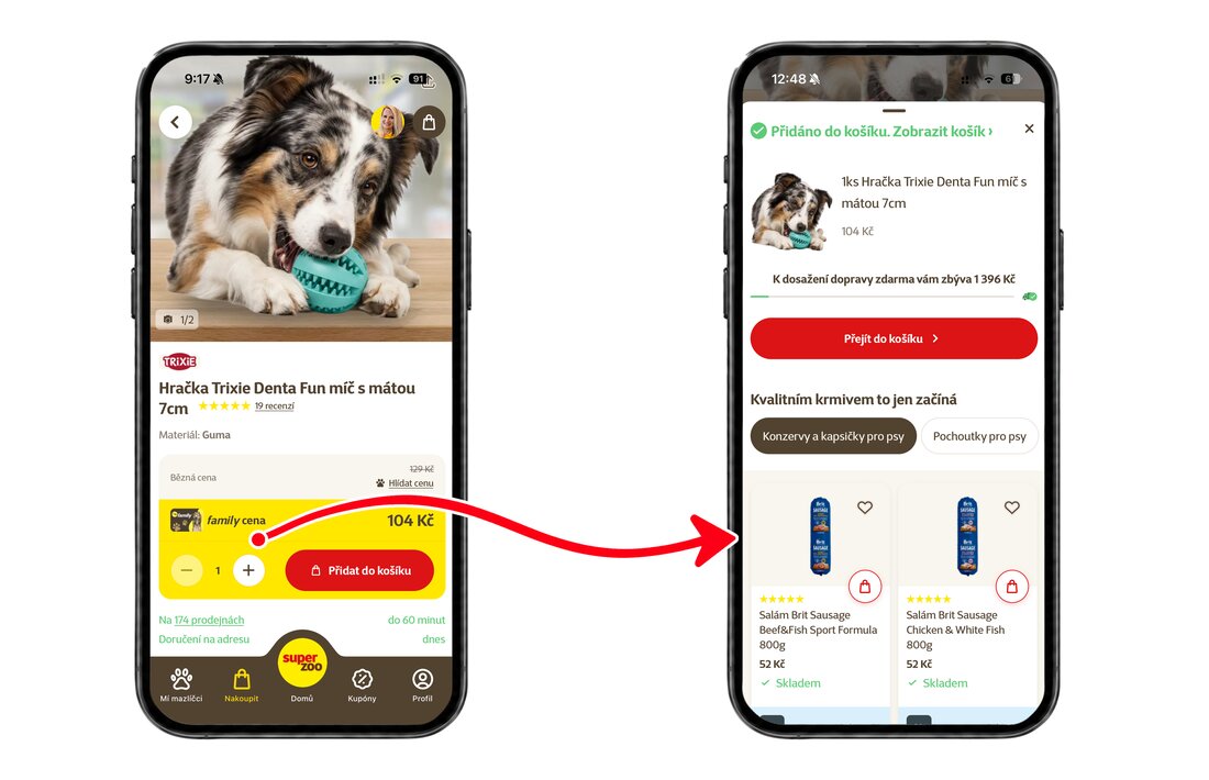 Náhled SUPER ZOO – MOBILNÍ APLIKACE