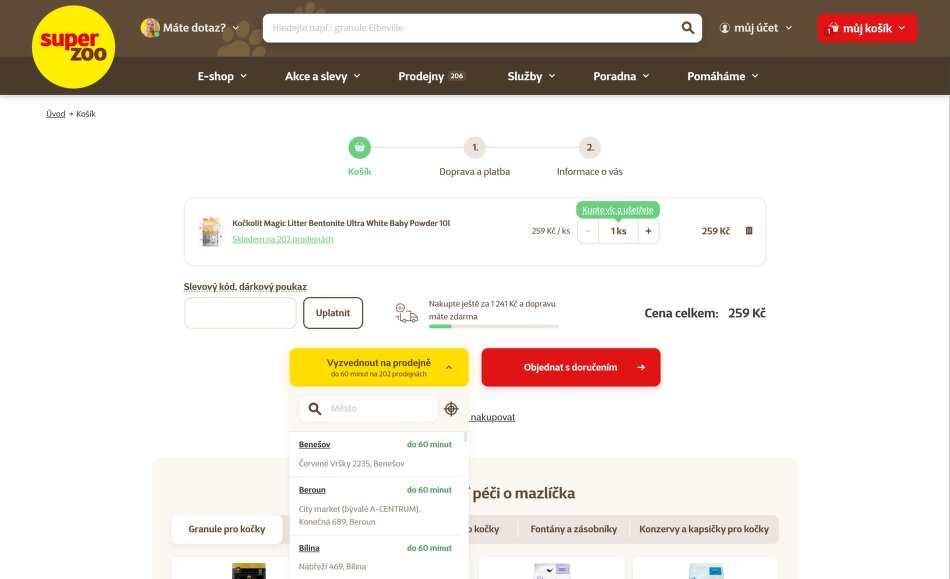 „Žluté tlačítko“ nám pomohlo zvýšit osobní odběr o třetinu